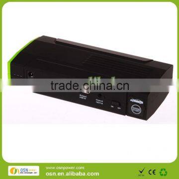 Unique in style- 12V 13600mAh Mini Jump Starter lithium ion rechargeable battery for car with good BMS,200A-400A current