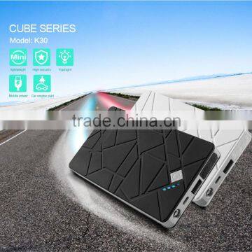 2016 best selling new design mini 6900mAh booster jump starter