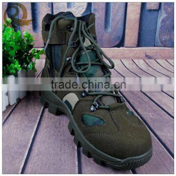 wholesale camouflage leather upper rubber outsole jungle army boots