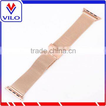 milanese watch straps 22mm stainless steel watch buckle for iwatch band