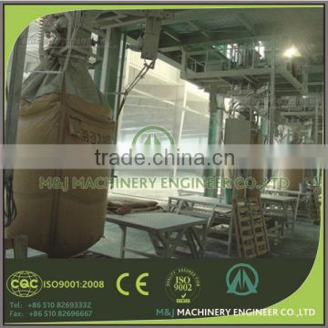 powder or pellet big bag filler machine