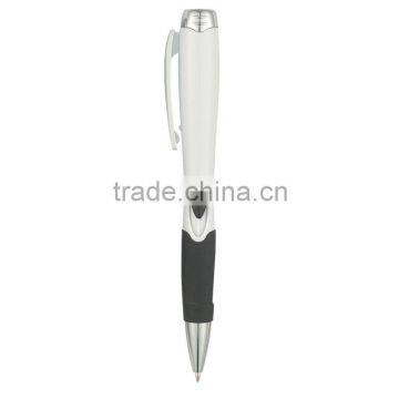 Pen With LED Light-bule_white