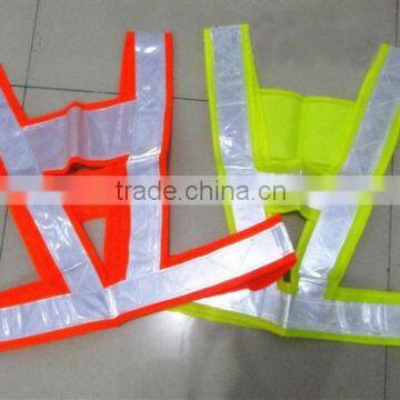 HIgh Visibility Strap Reflective Belt Vest Safety Vest For Roadaway Drivers In Neon Colors In Stock For Wholesale
