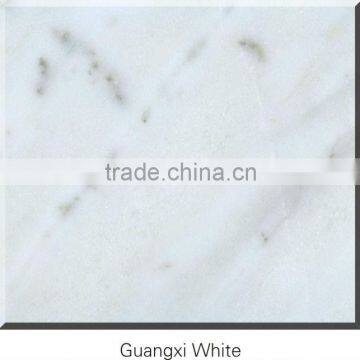 Chinese polished Guangxi White marble