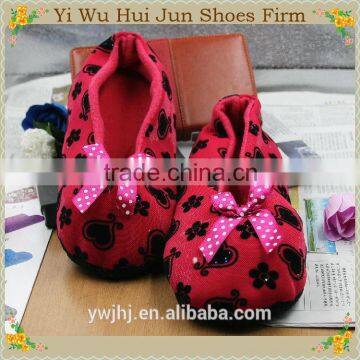 New Product Cotton Dancing Shoes Women Cotton Slipper(HJCS002)