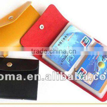 leather cover plastic credit card