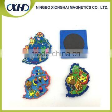 Full color printing customize soft PVC fridge magnet