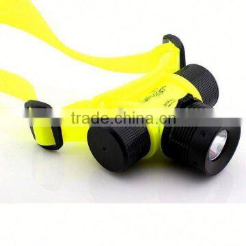 FT50 IPX8 Waterproof Plastic Underwater Diving Led Equipment Flashlight Diving photo-5