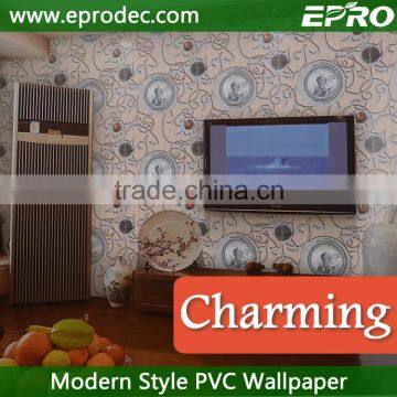 Mould-Proof graceful wallpaper decoration for bar decoration