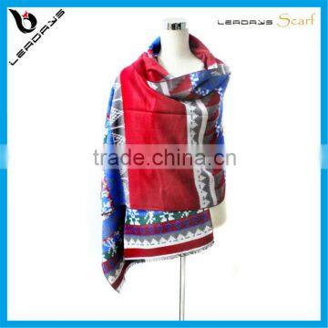 tribal design digital printing viscose stole scarves