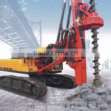 20m 800mm SR200M Rotary drilling rig caisson pile foundation