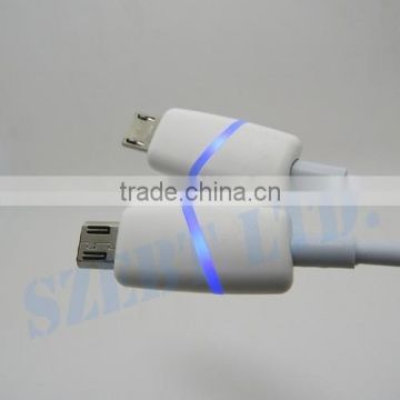 Best Selling High Speed Mobile Data Charging Micro USB Data Cable With LED Lighting