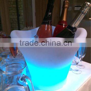 Plastic outdoor ice bucket table made in China