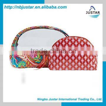 Alibaba China Hot Selling Beautiful Printing PVC Cosmetic Bags Makeup For Ladies