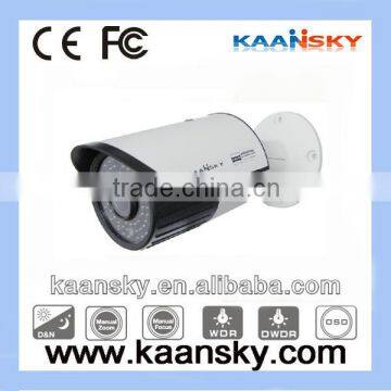 2.8-12mm Varifocal High Resolution Infrared Security Bullet Camera Sony 700tvl Effio-V Dustproof WDR CCTV Camera with OSD