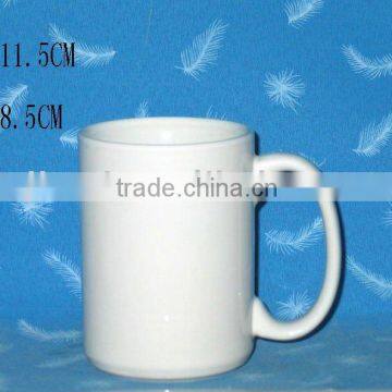 JT-1015 White Blank Ceramic Mug