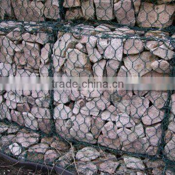 Hexagonal Gabion Box, Hexagonal Gabion Basket Galvanized/ PVC Coated/ Galfan