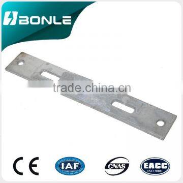 Precision casting hot-dip galvanized steel link plate with top quality