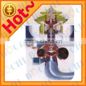 15-450m head vertical shaft Francis Turbine