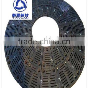 High manganese weld steel liner