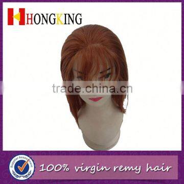 Virgin Indian Remy Hair Lace Front Wig With Silk Top Made In China