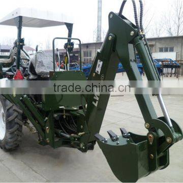 CE certificate LW-6 20-35HP Garden tractor mounted backhoe for sale