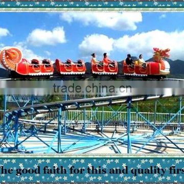 factory direct rides low price sliding dragon steel dragon roller coaster