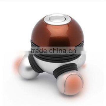 Mini Handheld Relax Full Body Vibrating Massager With Colorful Lights