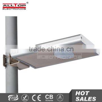8W Motion Sensor Integrated Led All in One Solar 12v Led Street Light