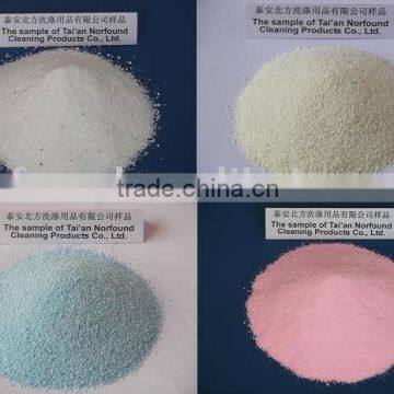 color washing powder detergent