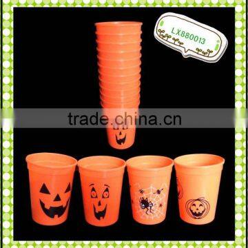 Plastic Drinking Cup , halloween PP cup halloween pumpkin plastic cup set