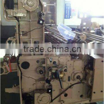 Dobby or cam shedding double nozzle water jet looms machine