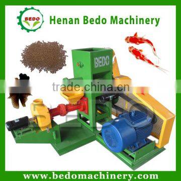 BEDO factory price small floating sinking fish feed pellet mill machines for sale