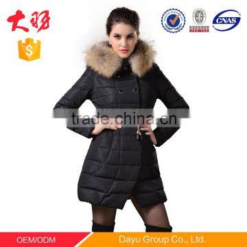 Ladies overcoat designs ultra light waterproof down jacket winter black bomber jacket