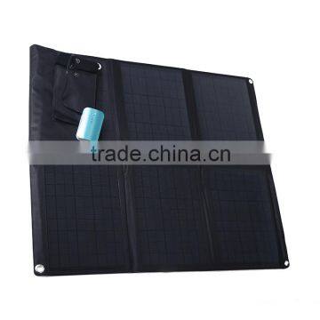 Folding Portable 60w Sunpower Solar Panels With Controller photo-2