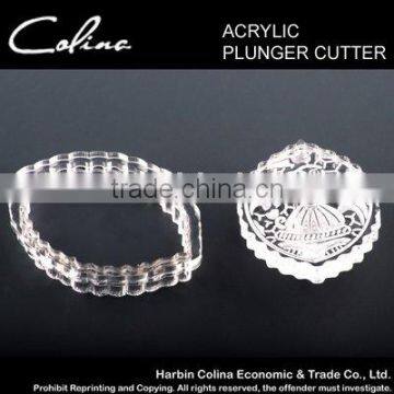 Acrylic Embroider Fondant Cutter