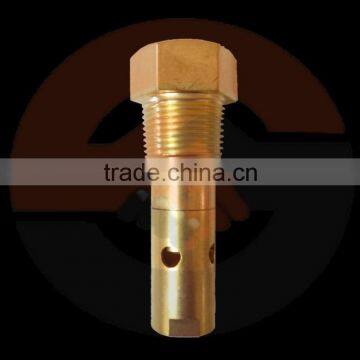 One-piece brass body In-line check valve