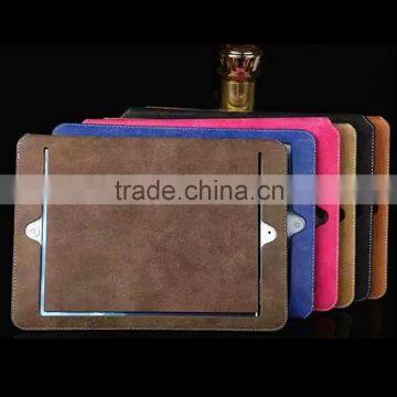 New arrival flip leather tablet smart cover case for ipad 2/3/4