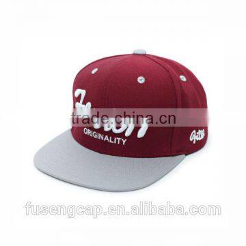 Wholesale Fashion Snapback 3d Custom Embroidery Hat