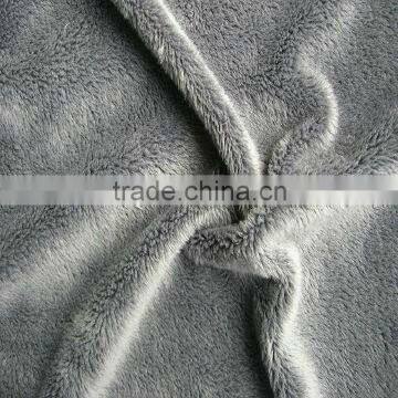 100% Polyester Super Soft Short Floss Velvet Fabric