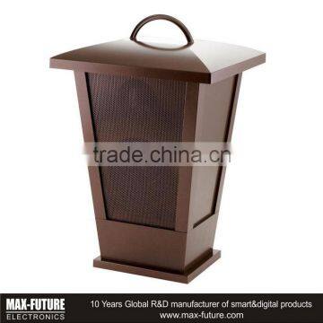2016 New Product Black&Brown Wireless Bluetooth Lantern Speaker With LED Lights photo-2