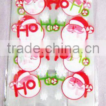 Cheap header card printing christmas candy bag