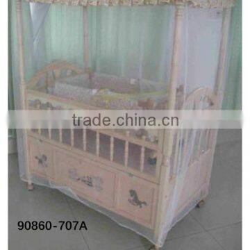 wooden bed new born baby bed wooden baby bed 90860-707A