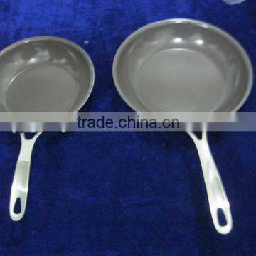 Nonstick Aluminium Fry Pan With Stainless Steel Handle