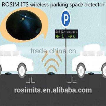 High tech wireless park space sensor parking lot occupancy detection with parking vehicle detector