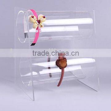 clear acrylic\plastic headband display