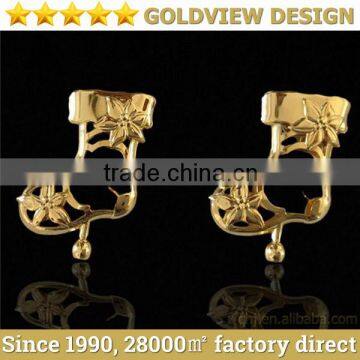 custom made arts and crafts 24k gold plating