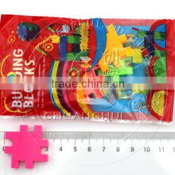 Plastic Building Blocks Cube With Candy Toys photo-5