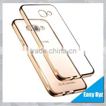 EASYBYZ Cell Phone Case For Samsung Galaxy A9 Electroplating drawing transparent TPU Back Cover Case