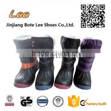 2016 new snowboots eva garden boots girls boots with tpr outsole